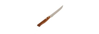 Cuchillo sierra liso mango madera 4pulg marrón