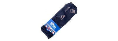 Medias escolares antideslizantes azul talla 6-8