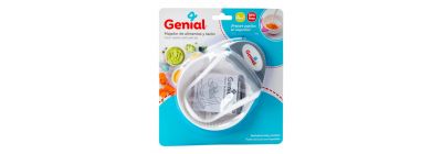 Majador de alimentos con tazón para bebé +4