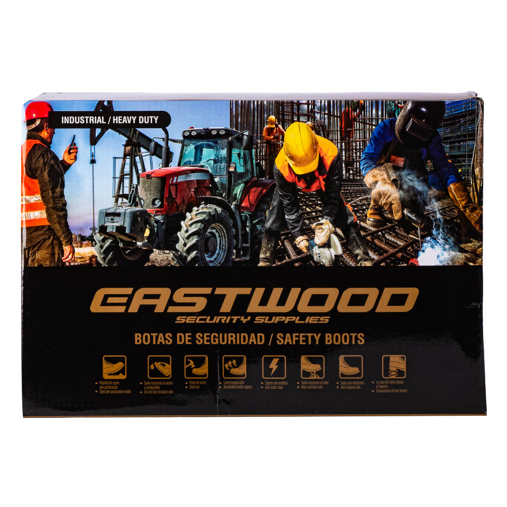 Zapato seguridad punta acero negro