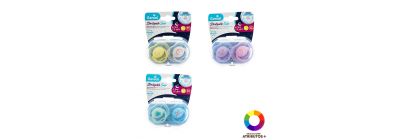 Chupeta con brillo y estuche