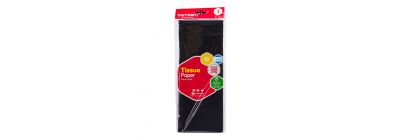 Papel seda 3und negro