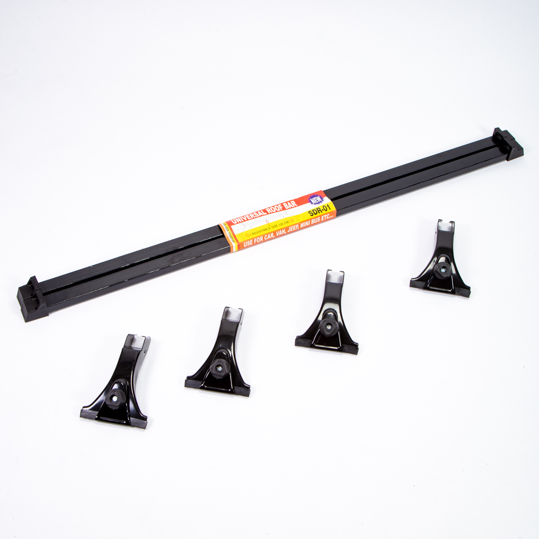 Barra techo metal universal doble 120cm