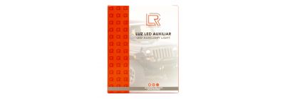 Barra luz led cuadrada 9-80v 28w