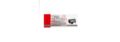 Barra luz led rectangular