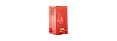 Perfume dama tu pasión intenso 60ml 2.4oz rojo dorado