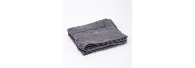 Toalla algodón gris 16x28.
