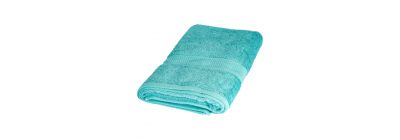 Toalla para baño celeste
