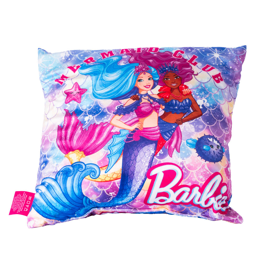 Almohadón estampado Barbie mermaid 43x43cmcm multicolor