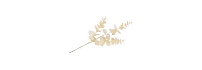 Rama artificial navideña 53cm beige