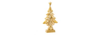 Figura poliresina árbol navideño