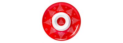 Bandeja para servir navideña 12pulg