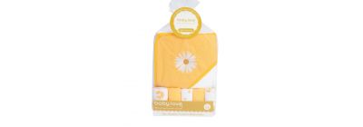 Toalla baño para bebé con pañito estampado 6pzas
