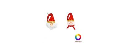 Peluche navideño afelpado decorativo