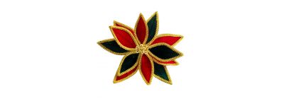 Flor flor navideña 31cm