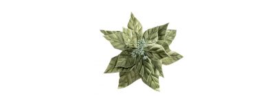Flor navideña de 30 cm