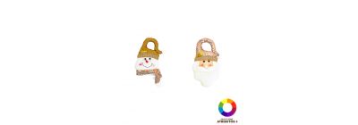 Peluche colgante con lentejuelas