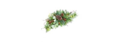 Adorno artificial navideño 64cm