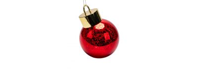 Esfera colgante navideña estampado con luz
