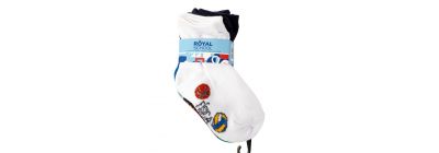 Media escolar alta para niño talla 2-4