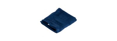 Toalla tela azul oscuro