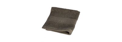 Toalla tela gris oscuro