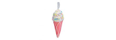 Figura colgante helado escarchado