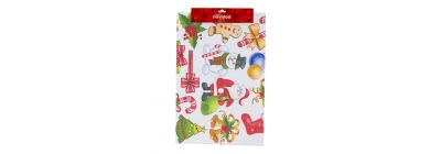 Individual navideño estampado