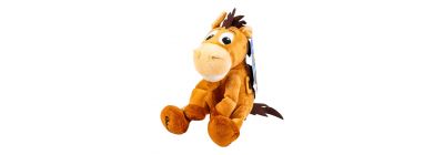 Peluche Bullseye suave marrón