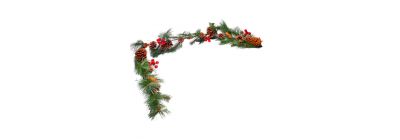 Guirnalda decorada 180cm