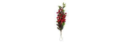 Guirnalda navideña decorada