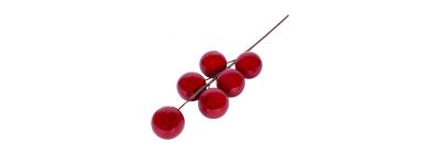 Rama artificial roja 53cm