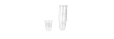 Vaso bebida fría 8oz blanco 25und