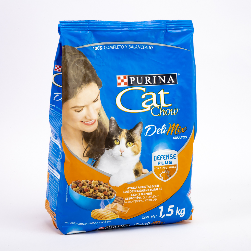 Alimento gato Cat Chow deli mix 1.5kg