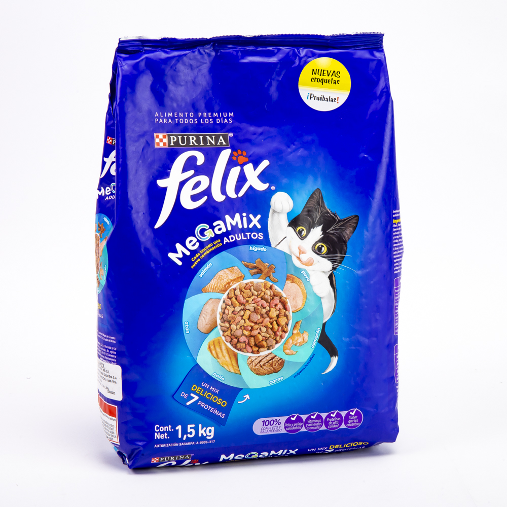 Alimento Félix delicias megamix 1.5kg