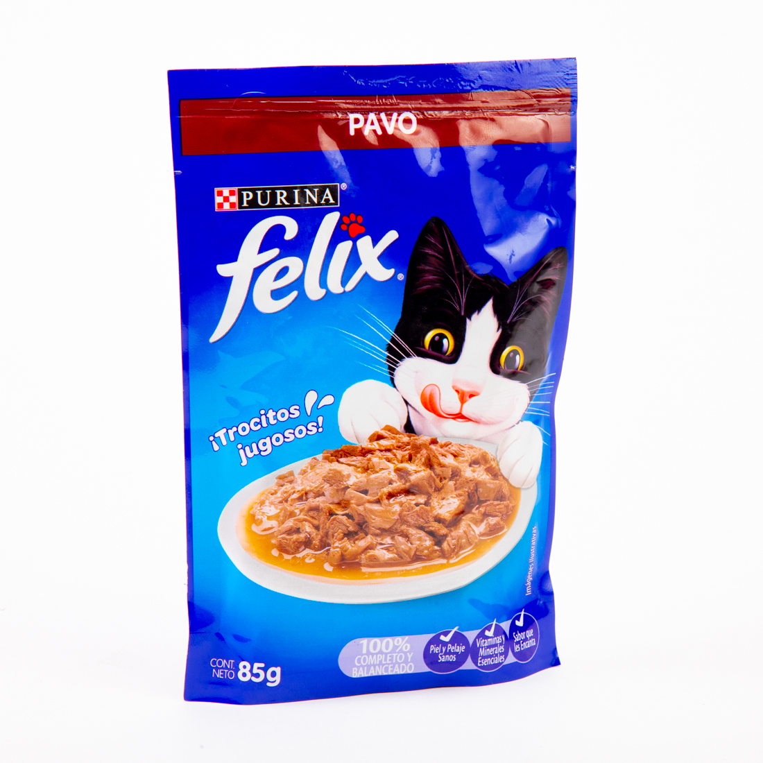 Alimento gato pavo