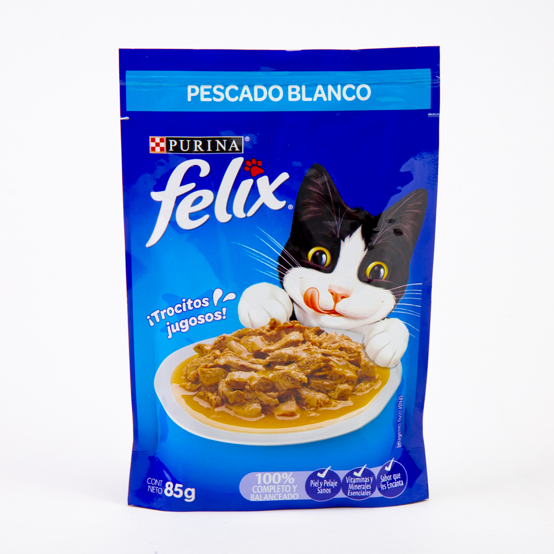 Alimento pescado blanco 85g