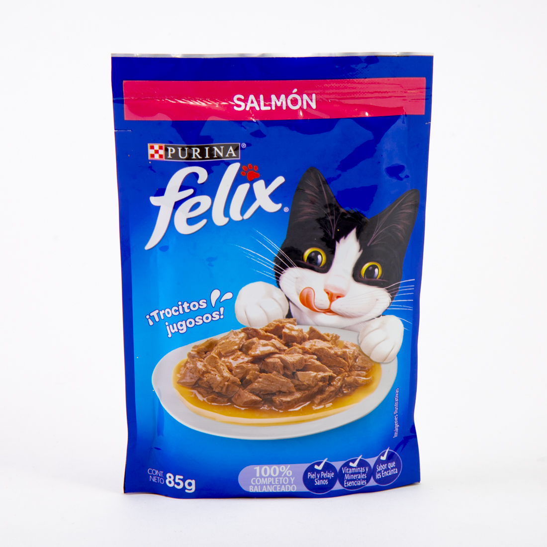 Alimento gato salmón 85g