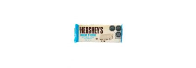 Chocolate barra cookies and cream Hershey´s