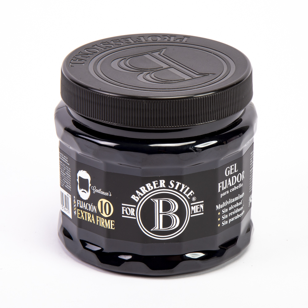 Gel fijador cabello barber style 450g