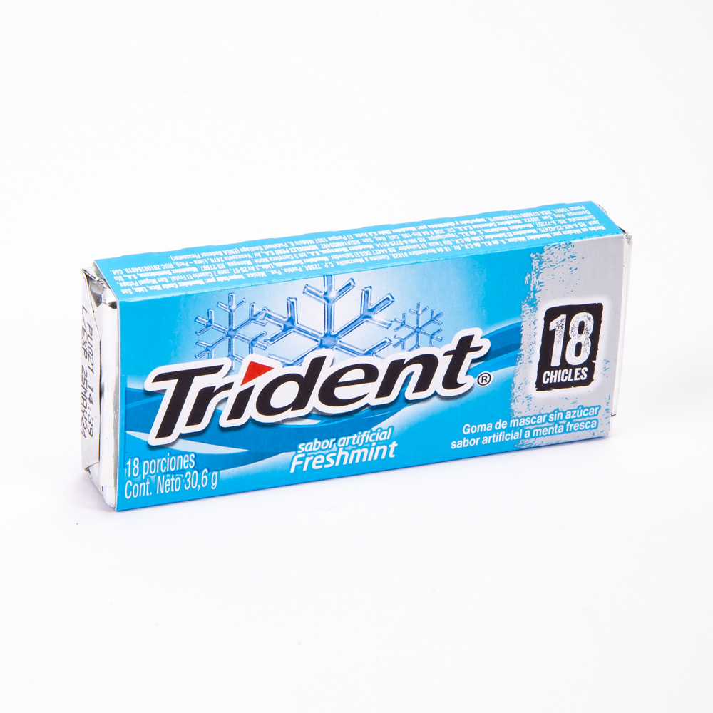 Goma mascar Trident freshmint 30.6g