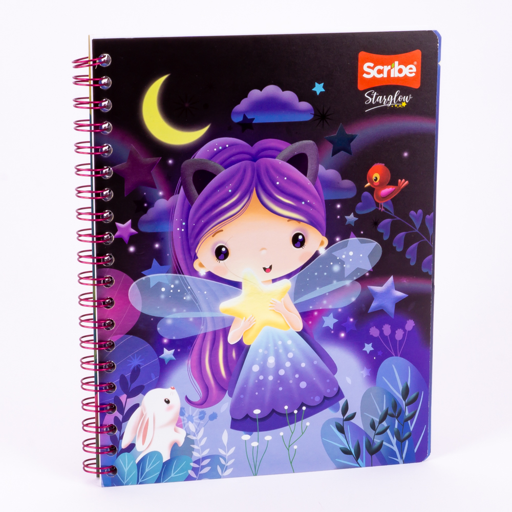 Cuaderno espiral 100h starglow Surtido por estilo