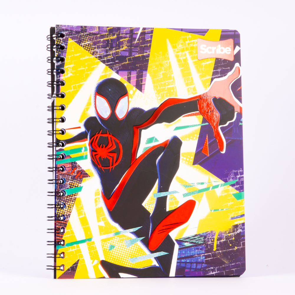 Cuaderno espiral 100h Spiderman movie Surtido por estilo