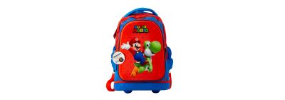 Salveque con ruedas grande Chenson estampado Mario Bros