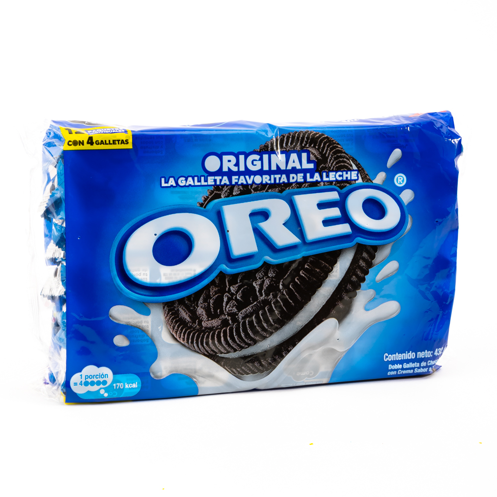 Galleta Oreo original 12 und 432g