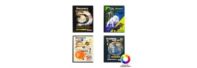 Cuaderno rayado diseño Discovery