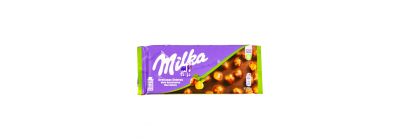 Chocolate Milka avellanas enteras