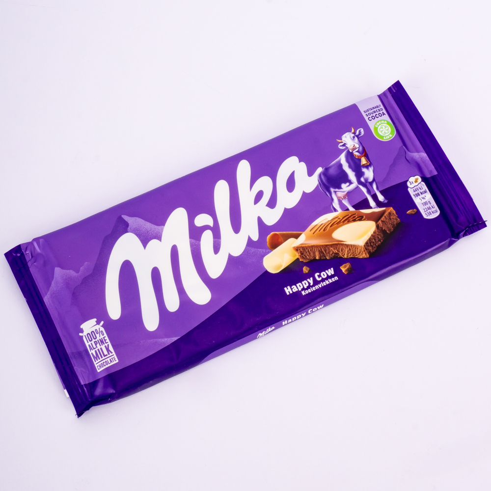 Chocolate milka 100g cowspot