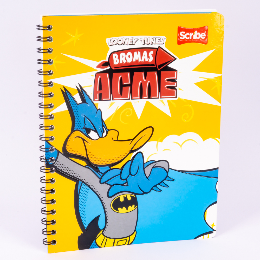Cuaderno espiral 100h Looney Tunes Surtido por estilo