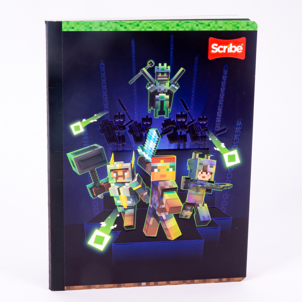 Cuaderno cosido 100h Minecraft Surtido por estilo